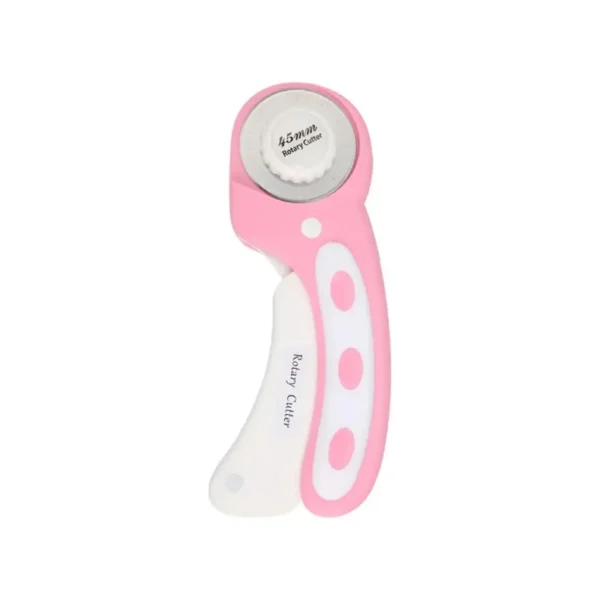 Cutter circular rosa 45 mm para telas y vinilos