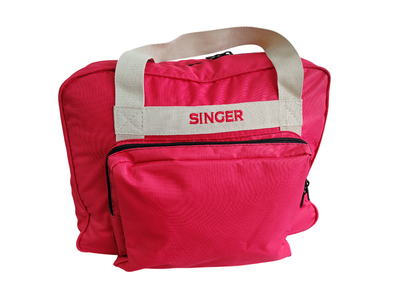 Bolso Rojo Acolchado para Máquina de coser